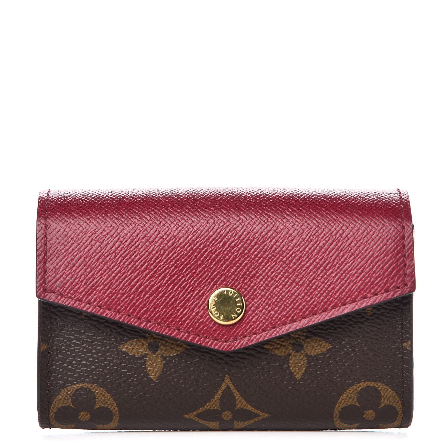 Louis Vuitton Monogram Sarah Multicartes Fuchsia 1 of 8