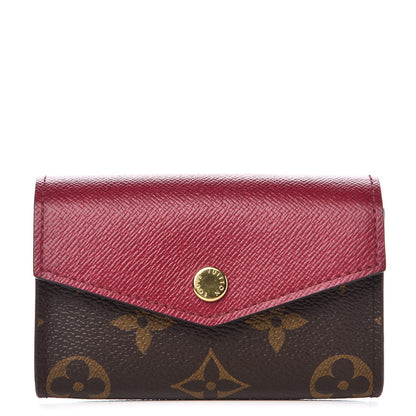 Louis Vuitton Monogram Sarah Multicartes Fuchsia 1 of 8