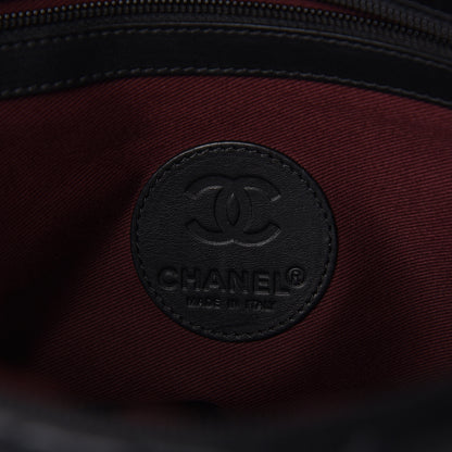 Chanel Nylon Quilted Coco Cocoon Messenger Black 6 of 12