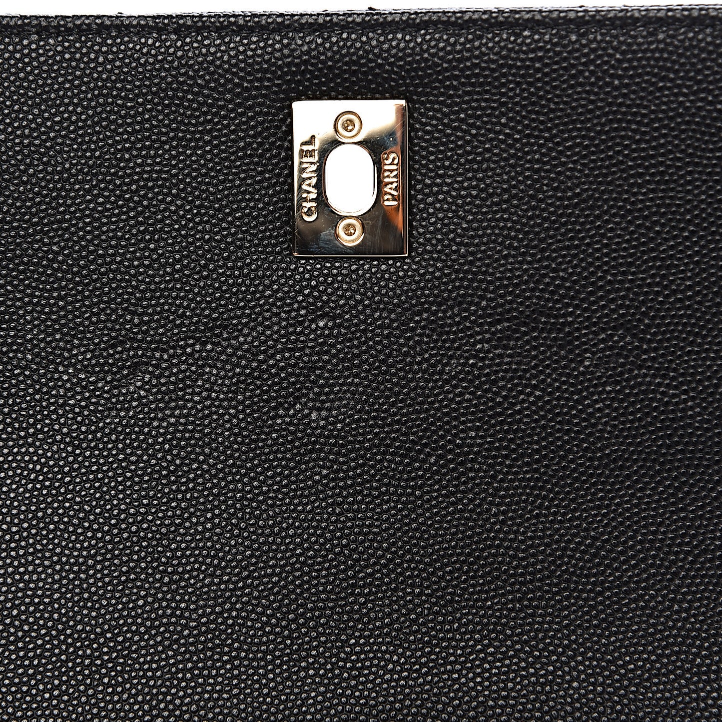 Caviar Quilted Mini Business Affinity Flap Black