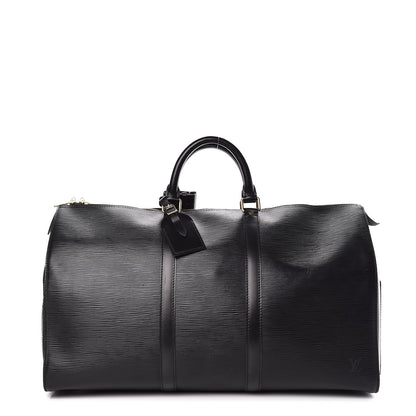 Louis Vuitton Epi Keepall 45 Black 1 of 22