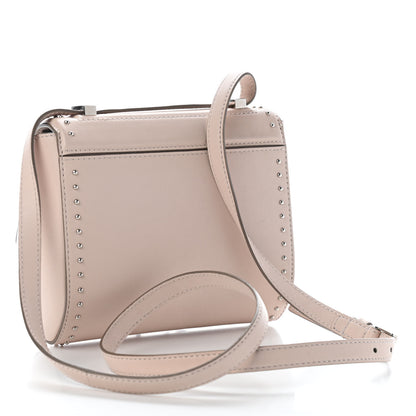 Givenchy Calfskin Studded Mini Pandora Box Crossbody Bag Nude Pink 3 of 9