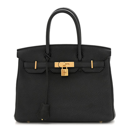 Hermes Togo Birkin 30 Black 1 of 11