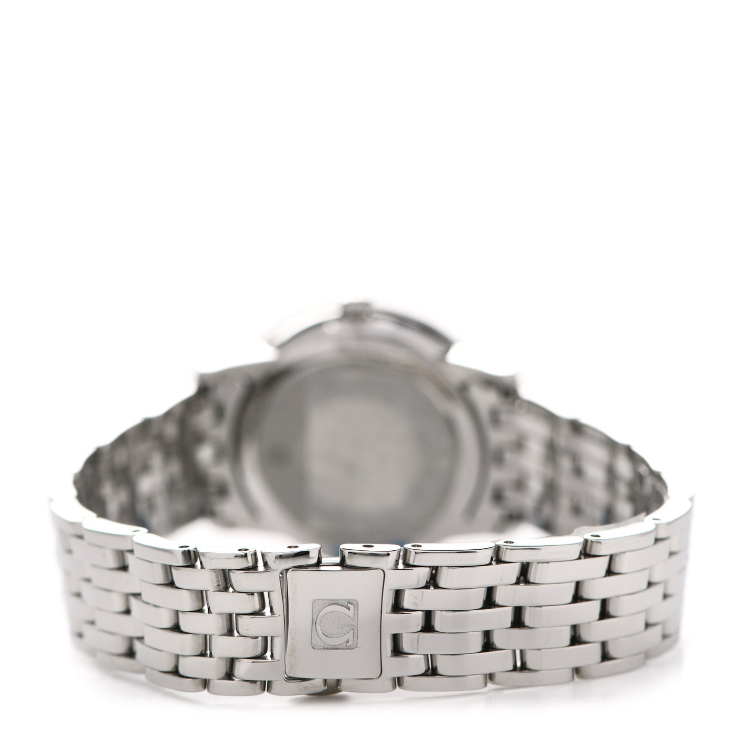 Stainless Steel Diamond Mother of Pearl 27mm De Ville Prestige Quartz Watch 424.10.27.60.55.001