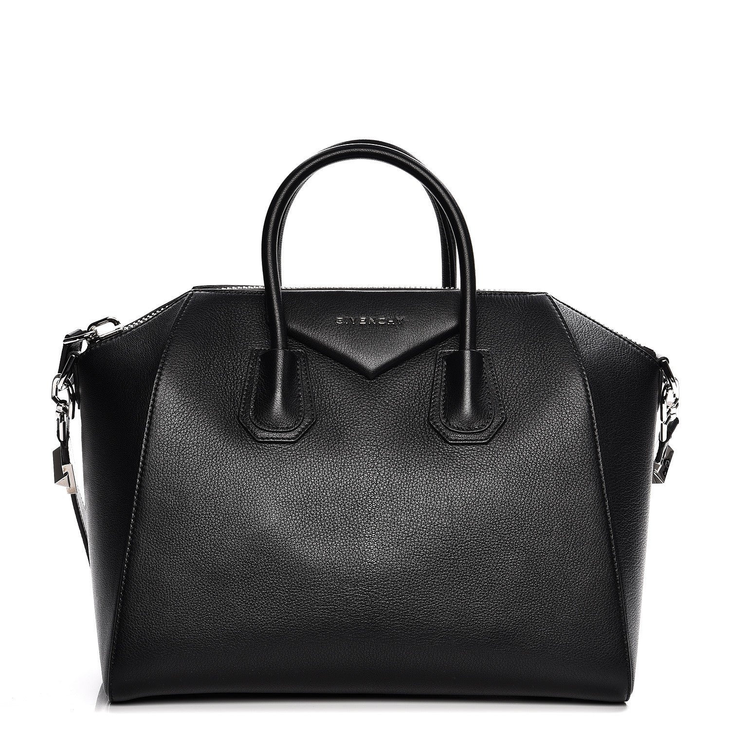Givenchy Sugar Goatskin Medium Antigona Black 1 of 7
