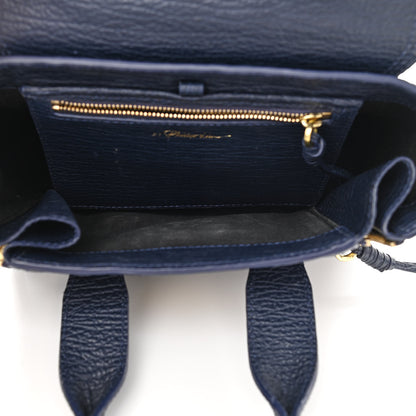 3.1 Phillip Lim Textured Calfskin Mini Pashli Satchel Ink 5 of 12