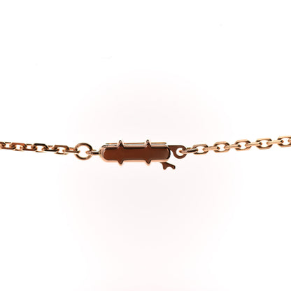 Cartier 18K Pink Gold Diamond LOVE Paved Necklace 6 of 8