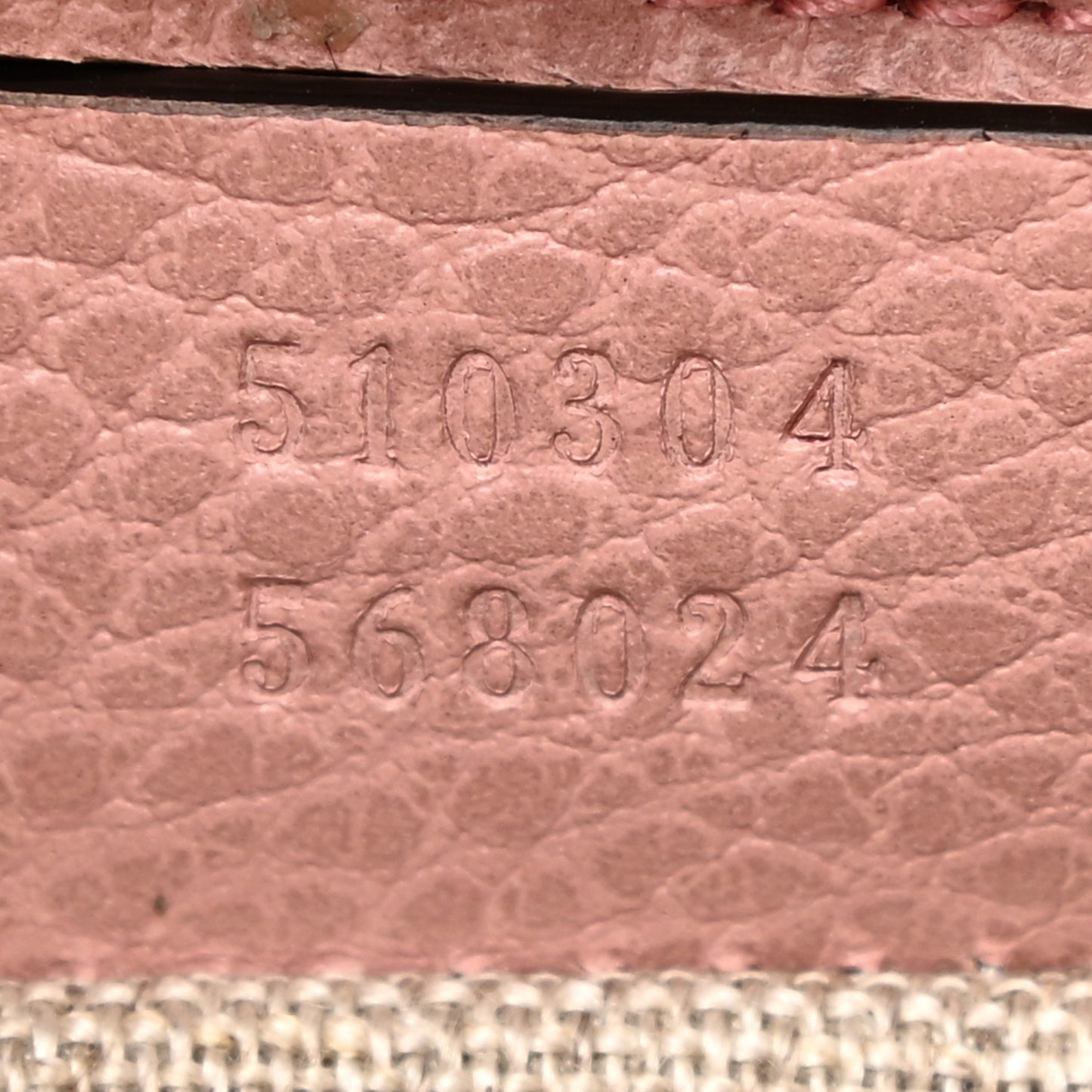 Dollar Calfskin Small Interlocking G Shoulder Bag Soft Pink