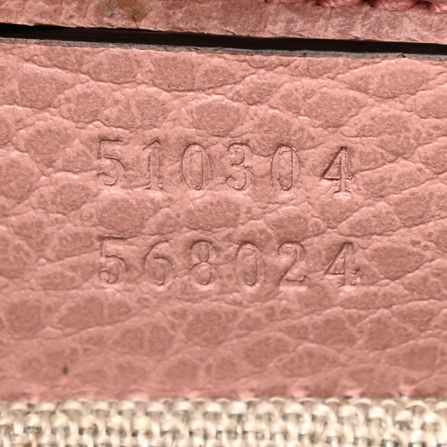 Gucci Dollar Calfskin Small Interlocking G Shoulder Bag Soft Pink 7 of 10