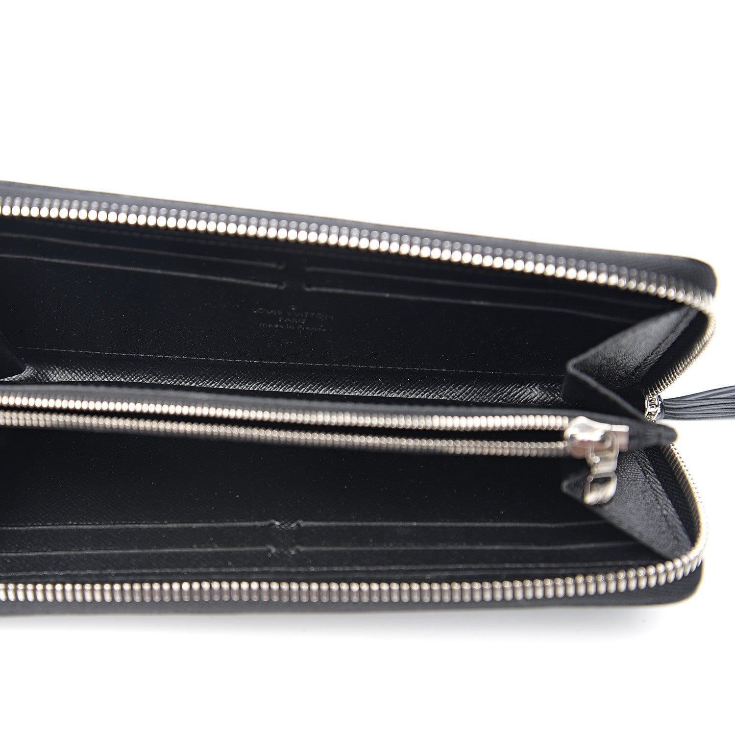 Louis Vuitton Epi Zippy Wallet Black 4 of 5