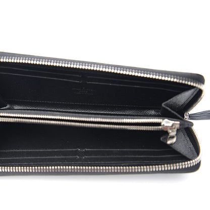 Louis Vuitton Epi Zippy Wallet Black 4 of 5