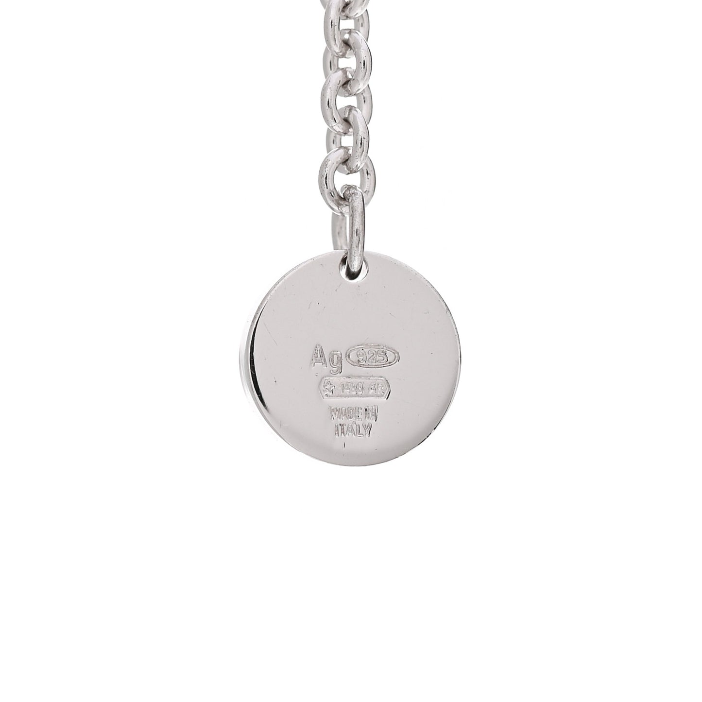 Sterling Silver Ceramic Save The Children Pendant Necklace