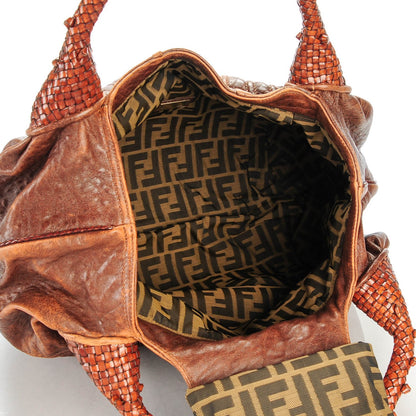 Fendi Nappa Nuvolata Spy Cognac 5 of 8