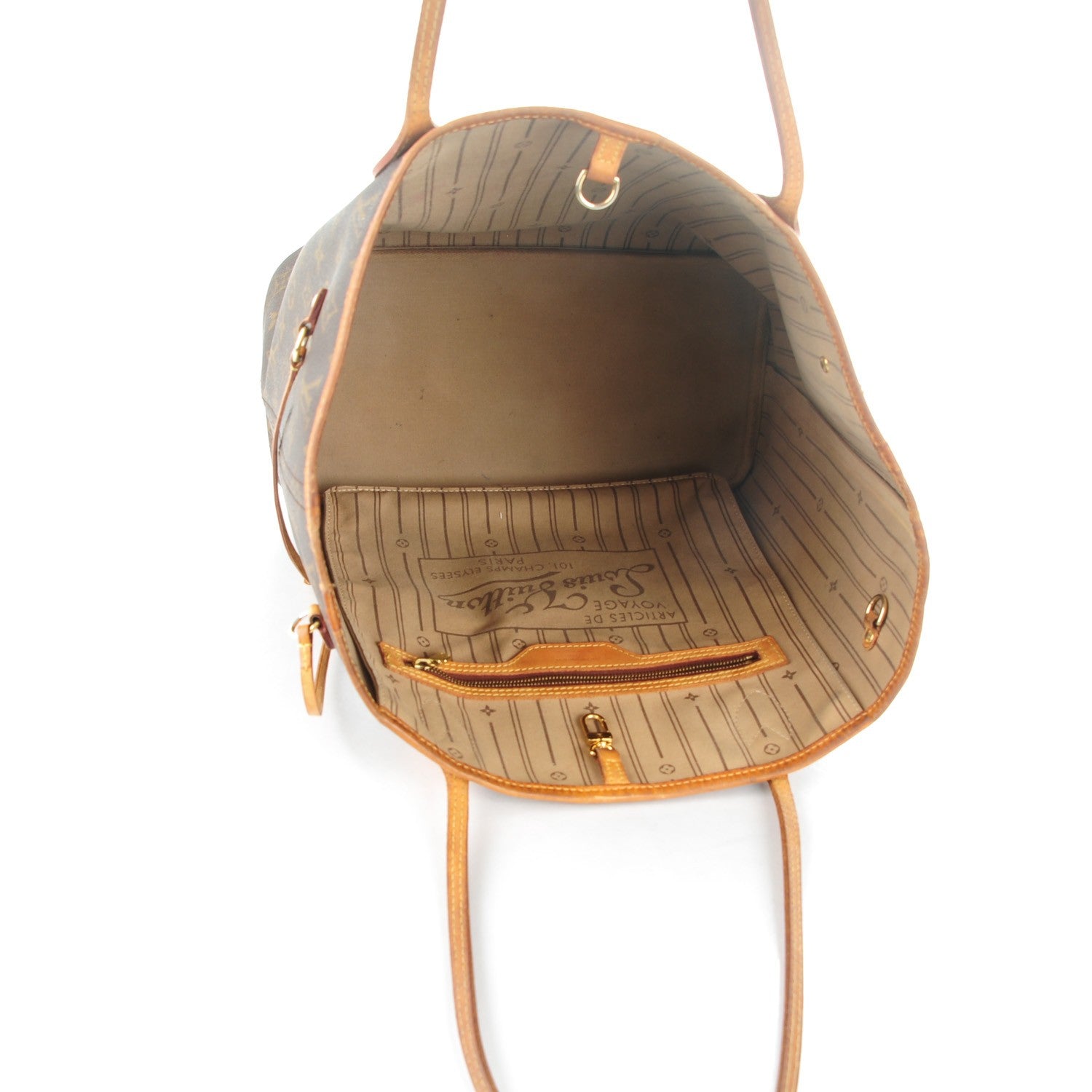 Louis Vuitton Monogram Neverfull MM 5 of 8