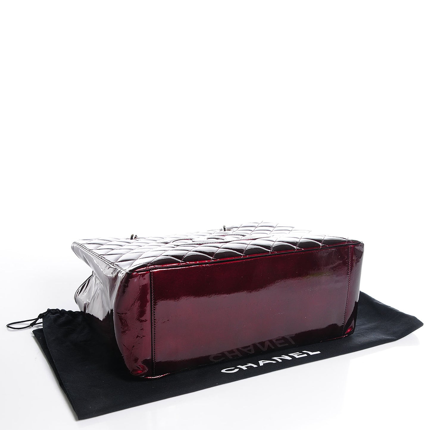 Patent Grand Shopping Tote GST Bordeaux