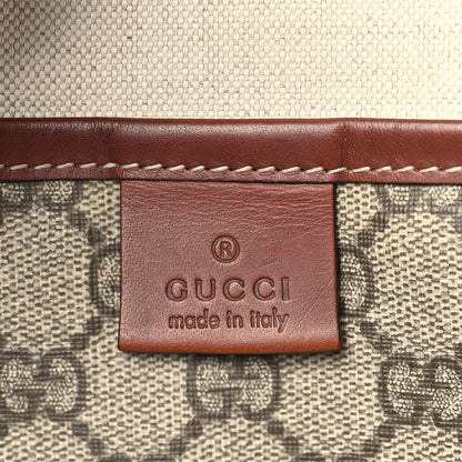 Gucci GG Plus Monogram Medium Signature Web Loop Tote Brown 6 of 9