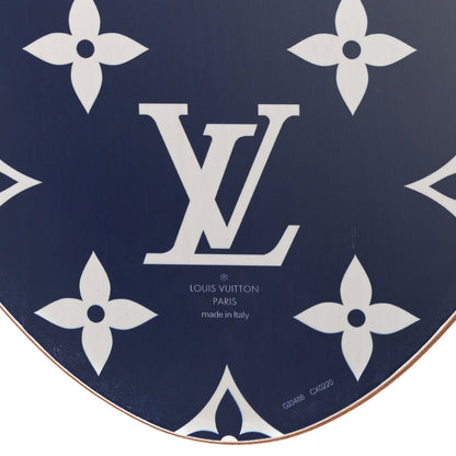 Louis Vuitton Wood Monogram Giant Escale Skimboard Blue 3 of 3