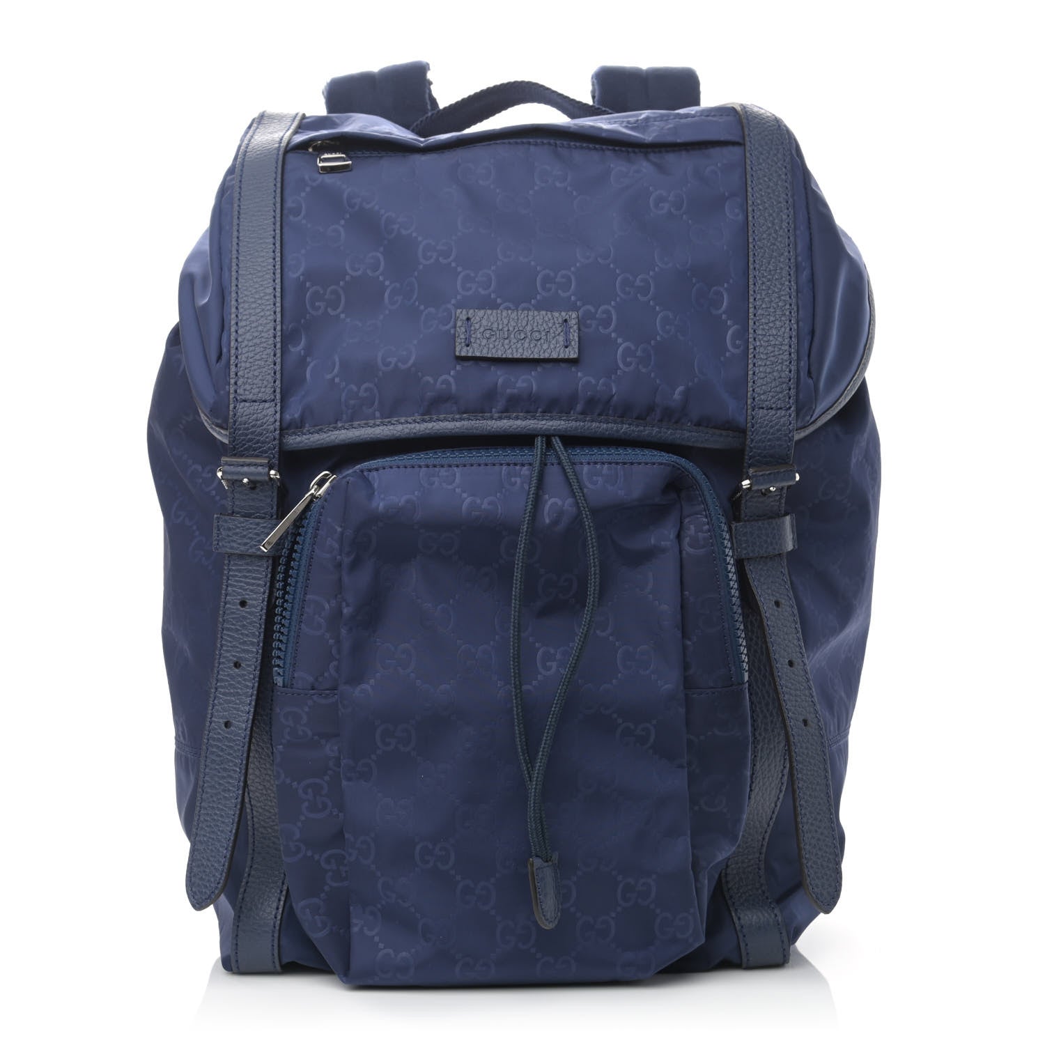 Gucci Nylon Monogram Medium Light Double Buckle Backpack Tide 1 of 10