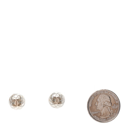 Chanel Pearl Quilted CC Large Earrings Gold 2 of 5