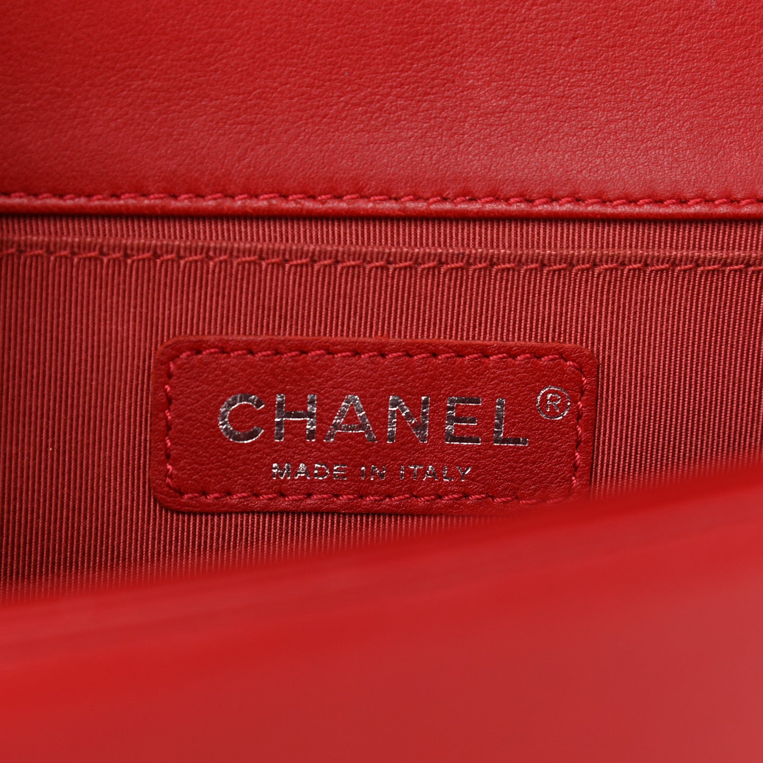 Chanel Calfskin Quilted Medium Boy Flap Red 6 of 12