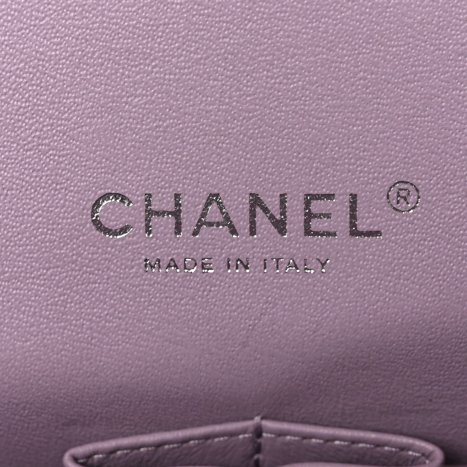 Chanel Lambskin Quilted Maxi Double Flap Light Purple 6 of 11