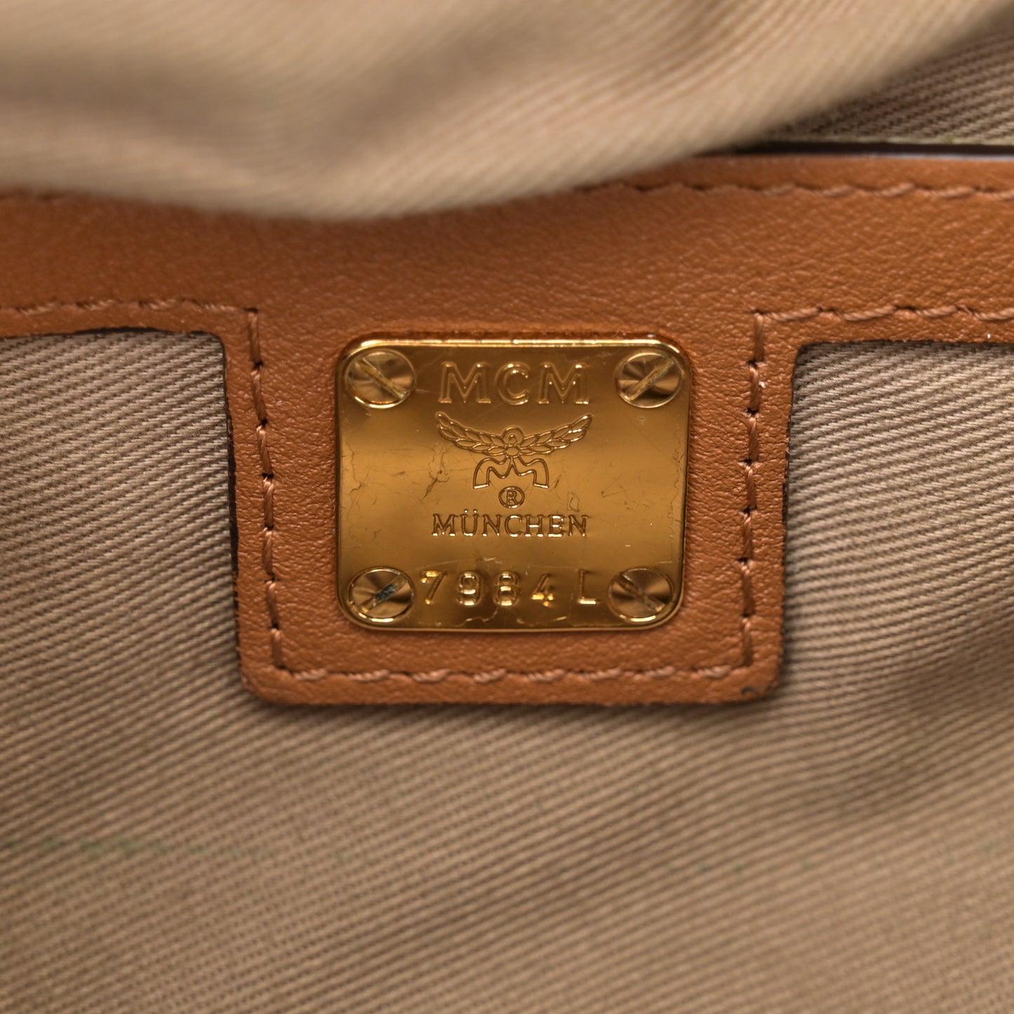Calfskin Ottomar Monogram Fursten Belt Bag Cognac