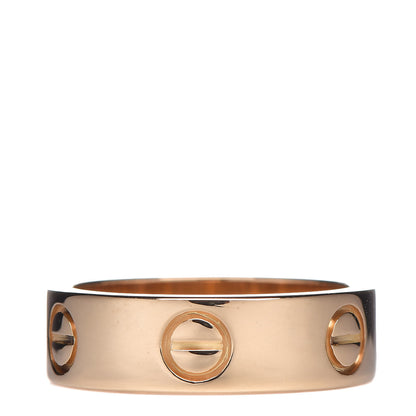 Cartier 18K Yellow Gold 5.5mm LOVE Ring 50 5.25 1 of 4