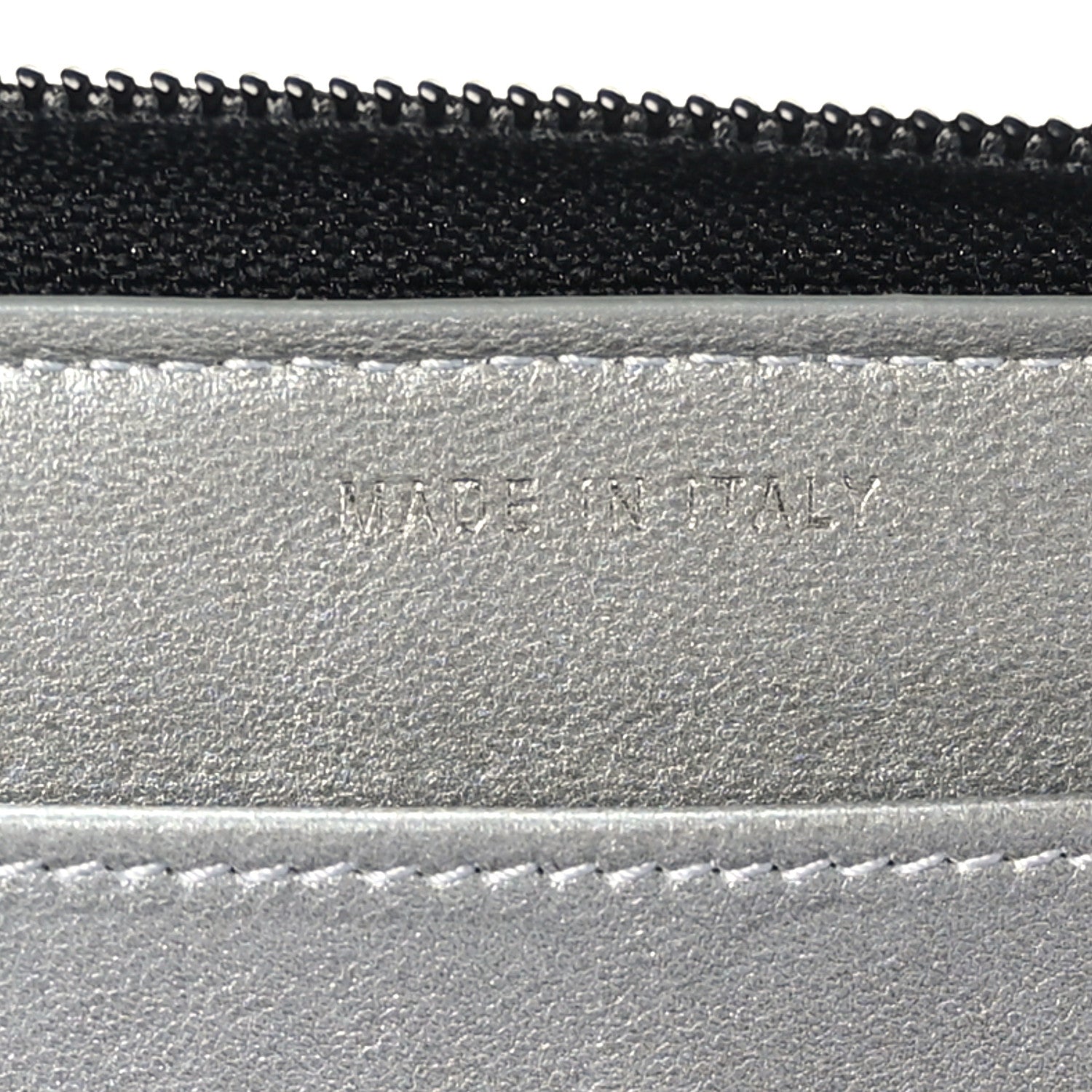 Chanel Lambskin Camellia Embossed Large Zip Around Gusset Wallet Black 6 of 8