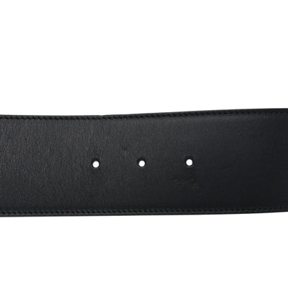 Gucci Calfskin Crystal Double G 55mm Belt 105 42 Black 3 of 4