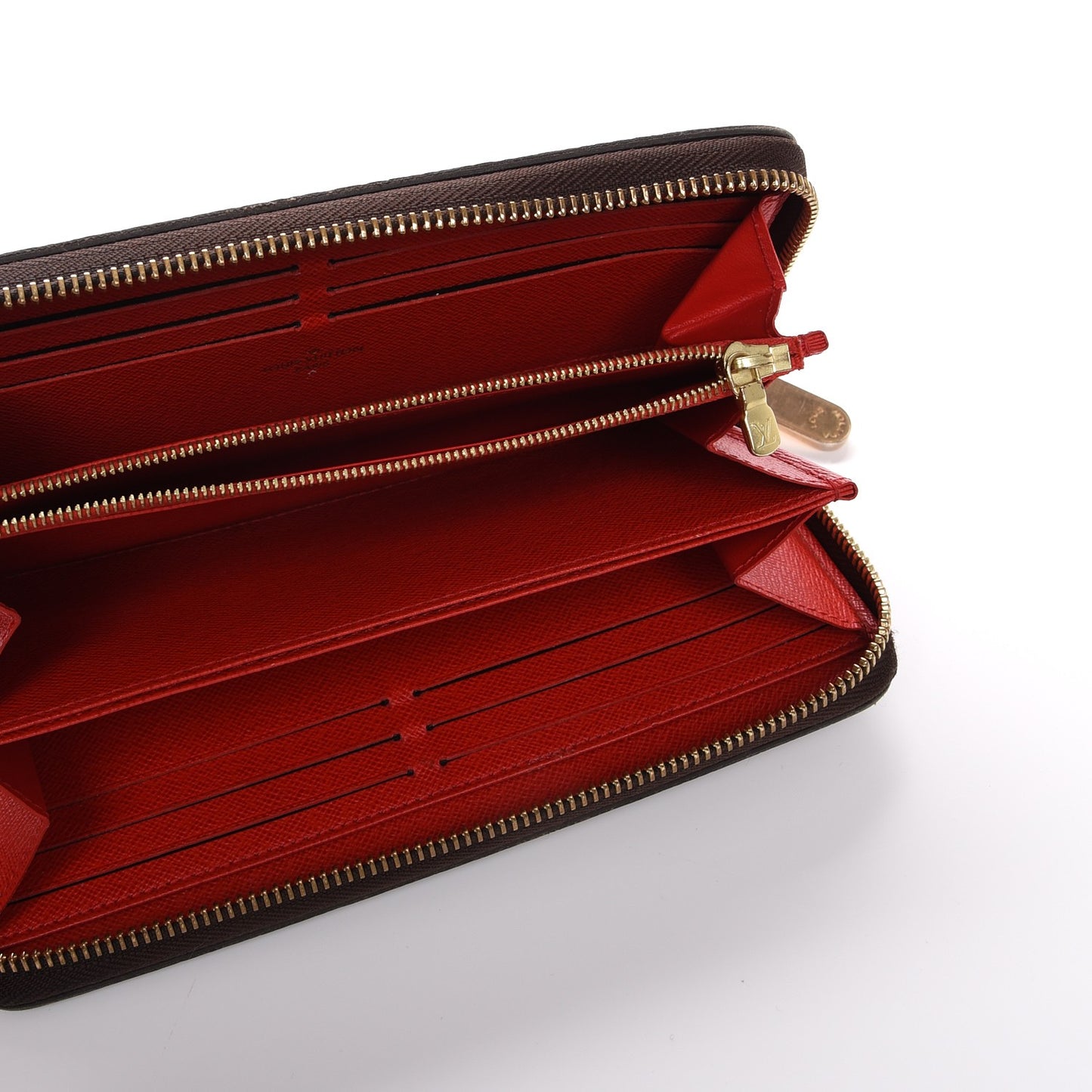 Monogram Zippy Wallet Coquelicot