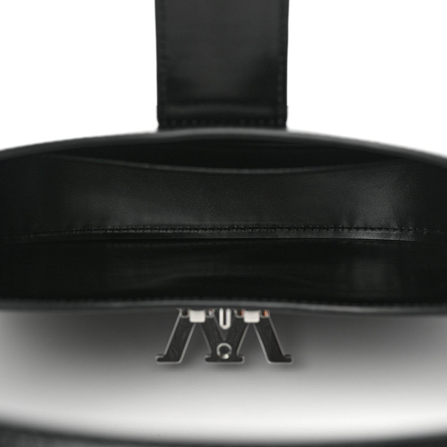 Calfskin Crystal Large Legacy Hobo Black