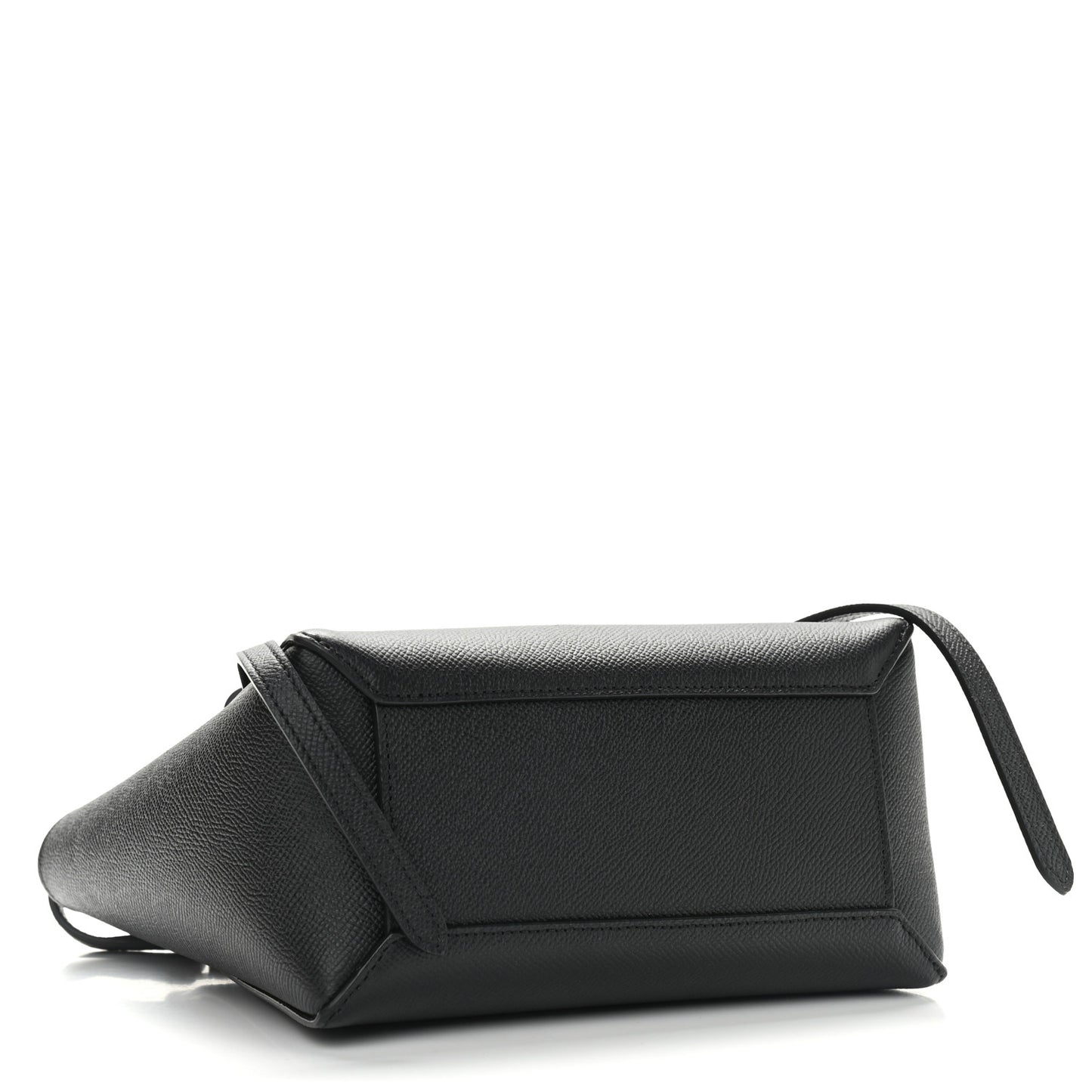 Grained Calfskin Nano Belt Bag Black