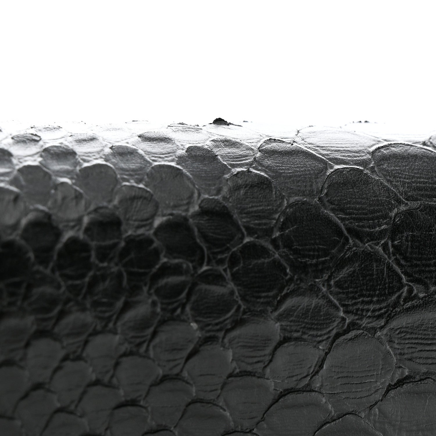 Saint Laurent Snakeskin Medium Classic Monogram Kate Tassel Satchel Black 14 of 15