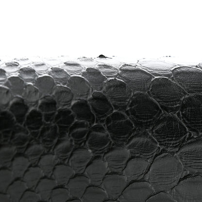 Saint Laurent Snakeskin Medium Classic Monogram Kate Tassel Satchel Black 14 of 15