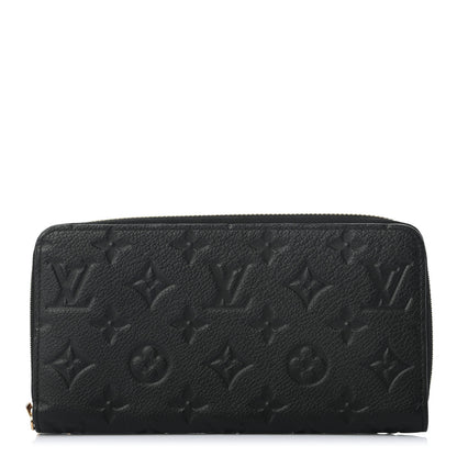 Louis Vuitton Empreinte Zippy Wallet Black 1 of 7