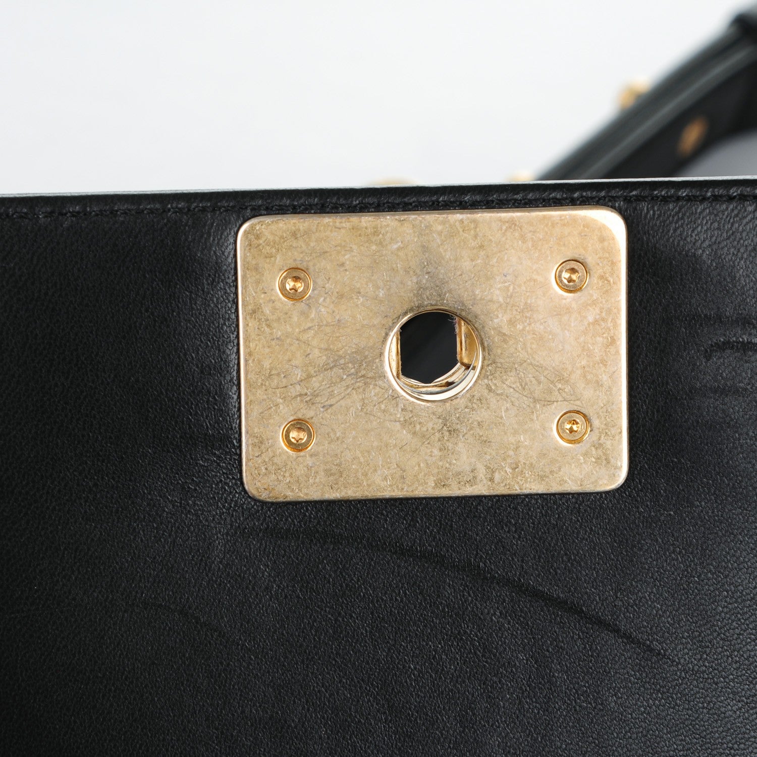 Chanel Lambskin Quilted Small Boy Flap Black 5 of 8