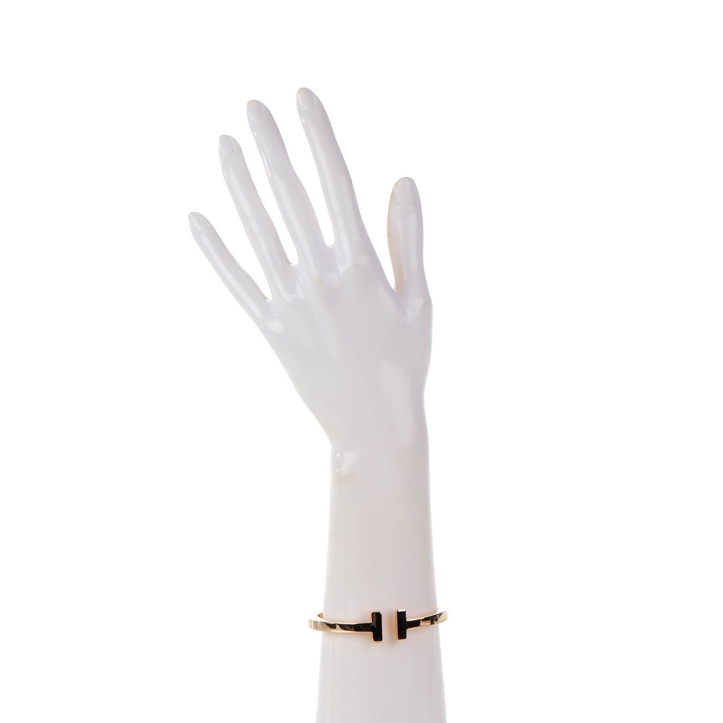 18K Rose Gold T Square Bracelet