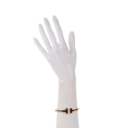 Tiffany 18K Rose Gold T Square Bracelet 2 of 5