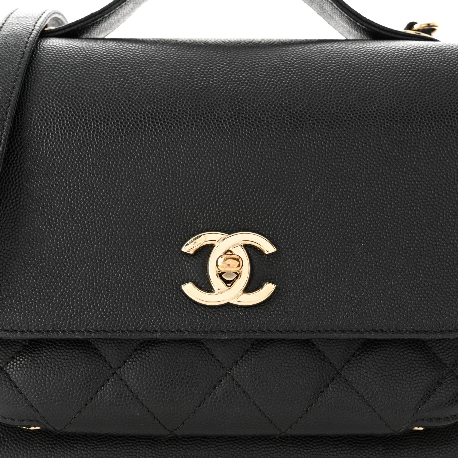 Chanel Caviar Quilted Medium Business Affinity Flap Black 8 of 10