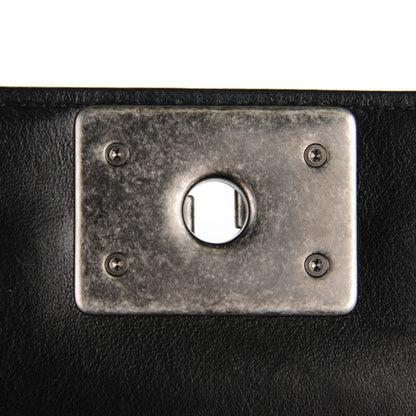 Chanel Goat Hair Medium Celtic Boy Flap Black 6 of 10