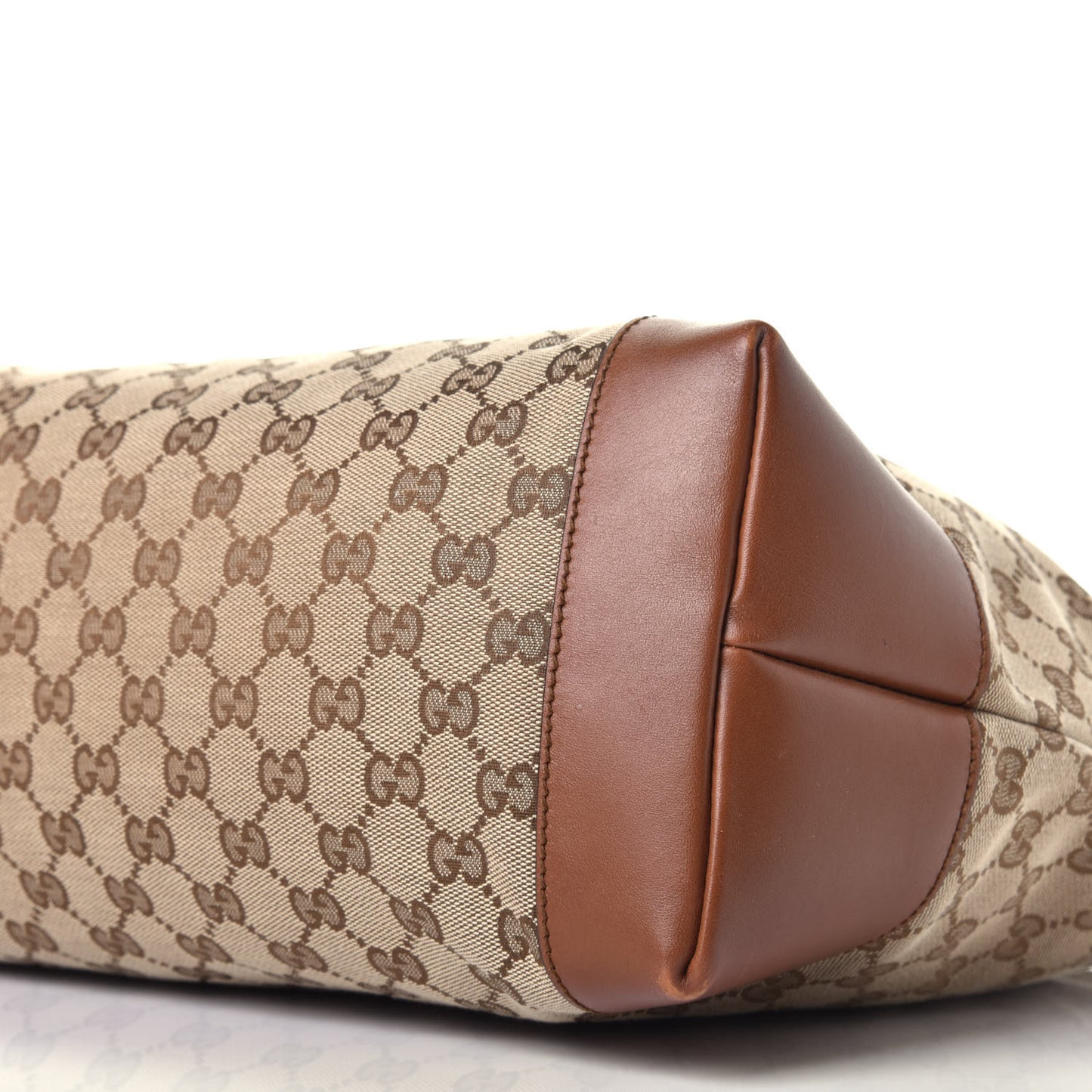Monogram Large Original Tote Tan