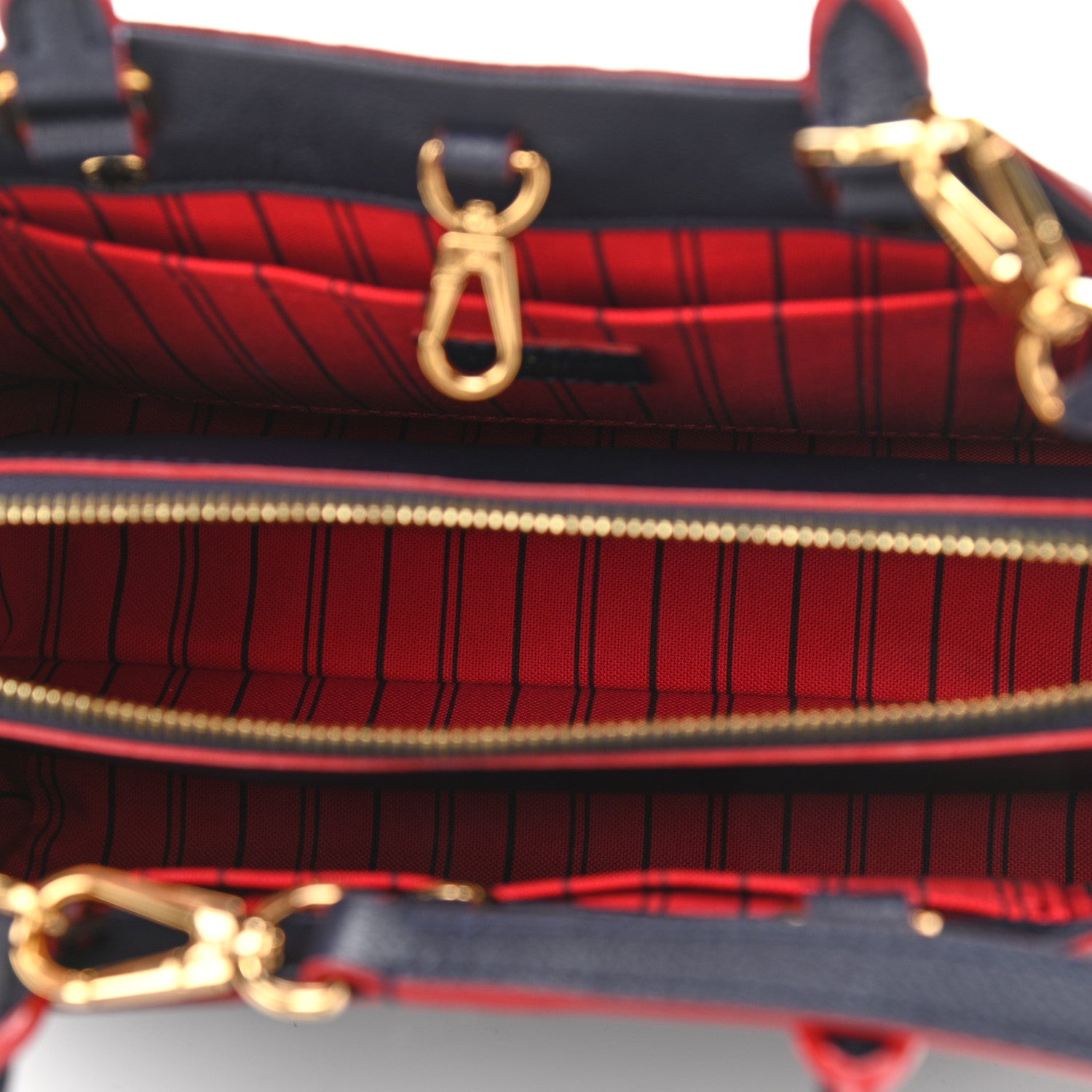 Louis Vuitton Empreinte Montaigne BB Marine Rouge 5 of 9