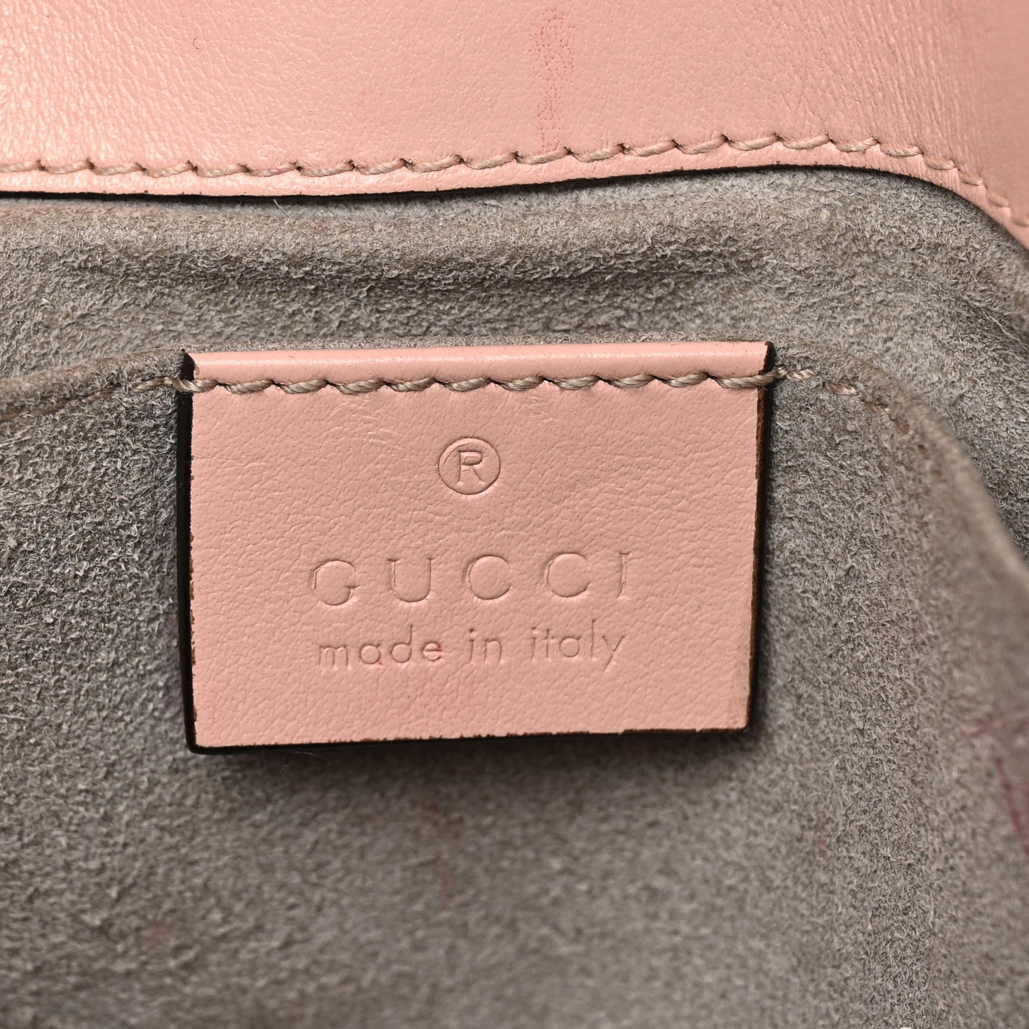 Gucci Calfskin Matelasse Mini GG Marmont Shoulder Bag Perfect Pink 6 of 13