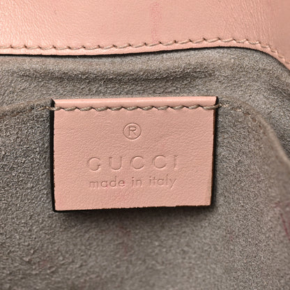 Gucci Calfskin Matelasse Mini GG Marmont Shoulder Bag Perfect Pink 6 of 13
