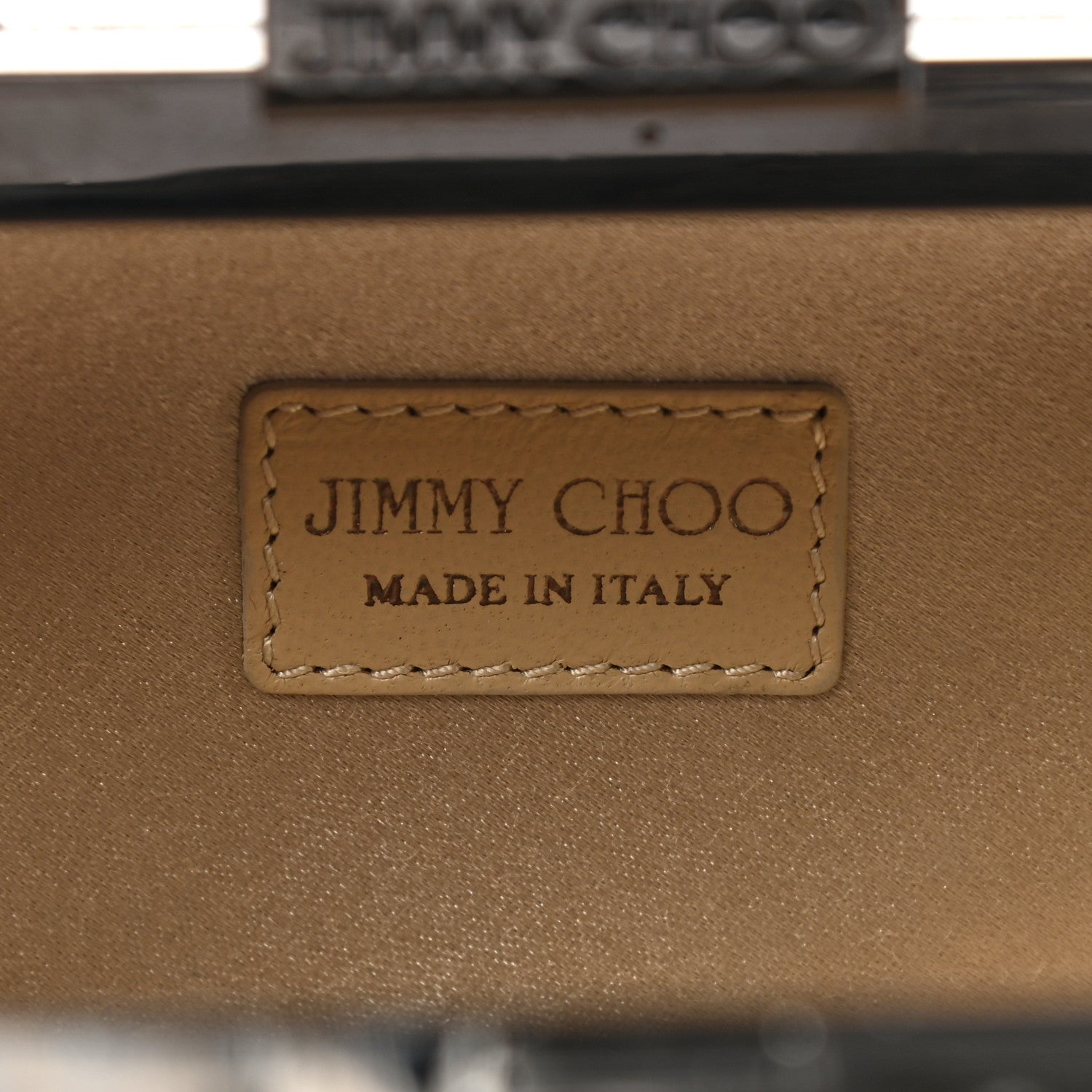 Jimmy Choo Crystal Embellished Suede Cloud Clutch Grey 5 of 7
