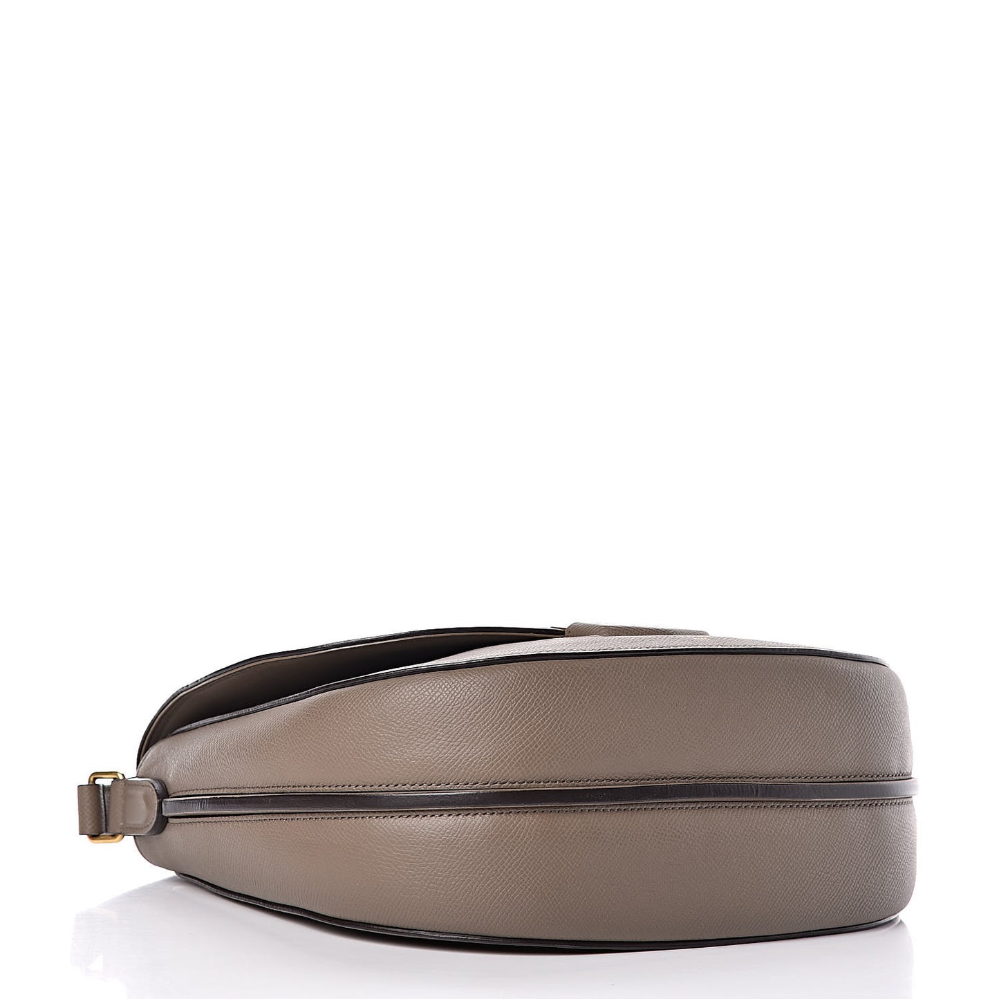 Grained Calfskin Medium Trotteur Taupe