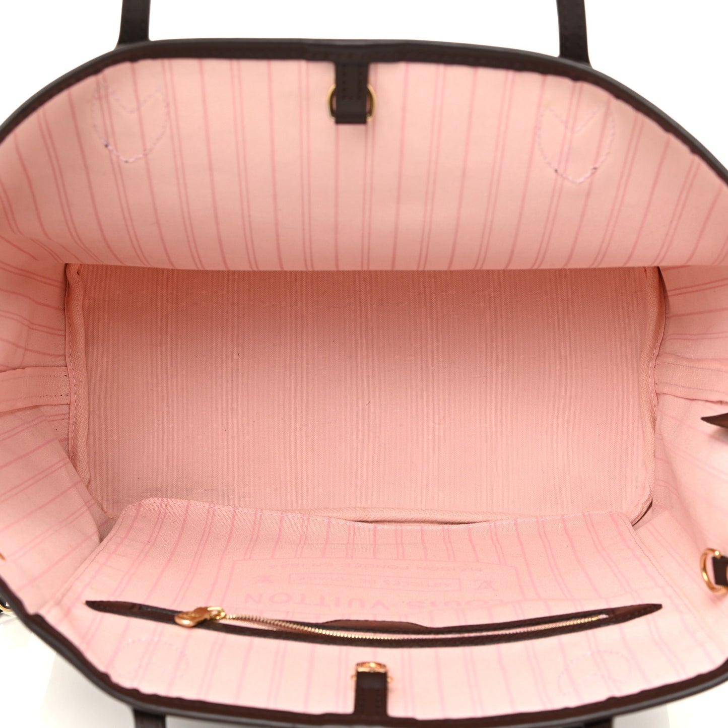 Damier Ebene Neo Neverfull MM Rose Ballerine