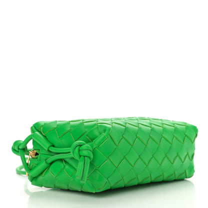 Bottega Veneta Nappa Intrecciato Mini Loop Camera Bag Parakeet 4 of 9