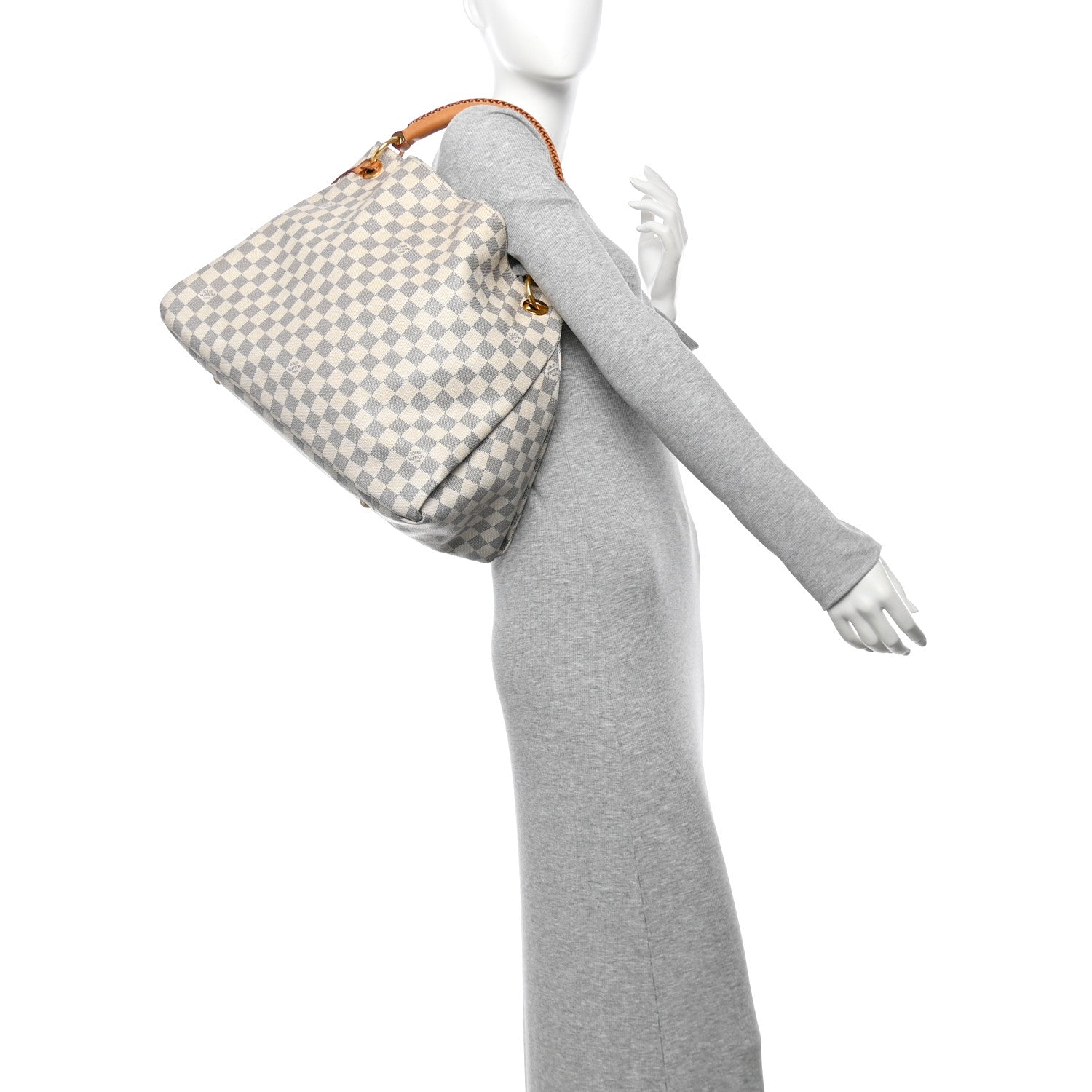 Louis Vuitton Damier Azur Artsy MM 2 of 14