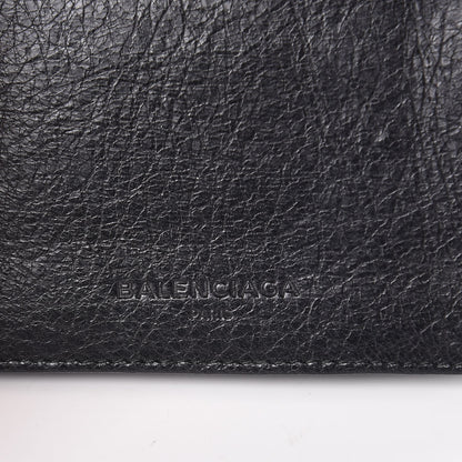 Balenciaga Agneau Classic Gold Hardware Card Case Black 6 of 8